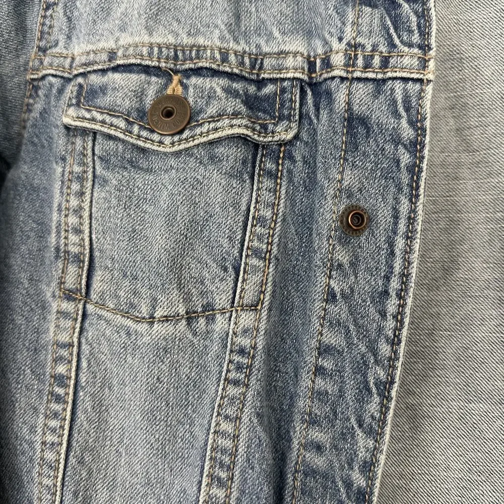 OshKosh Kids Denim Jean Jacket - Size 14 - Button Snap